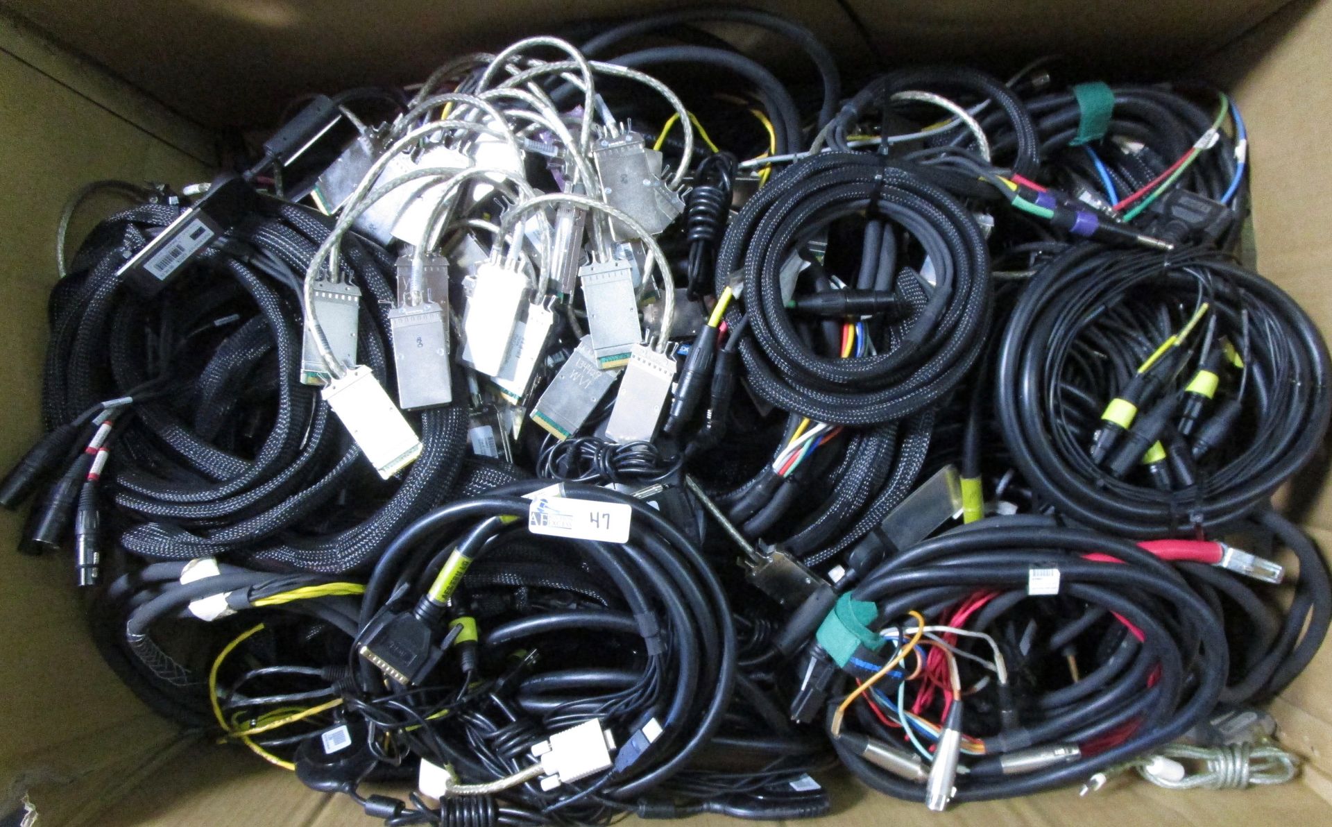 LARGE BOX MISC CABLES