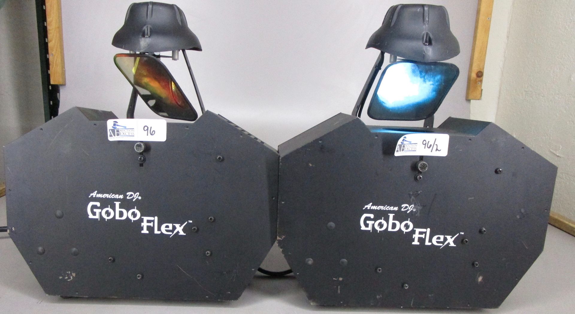 LOT OF 2 AMERICAN DJ GOBO FLEX LIGHTS