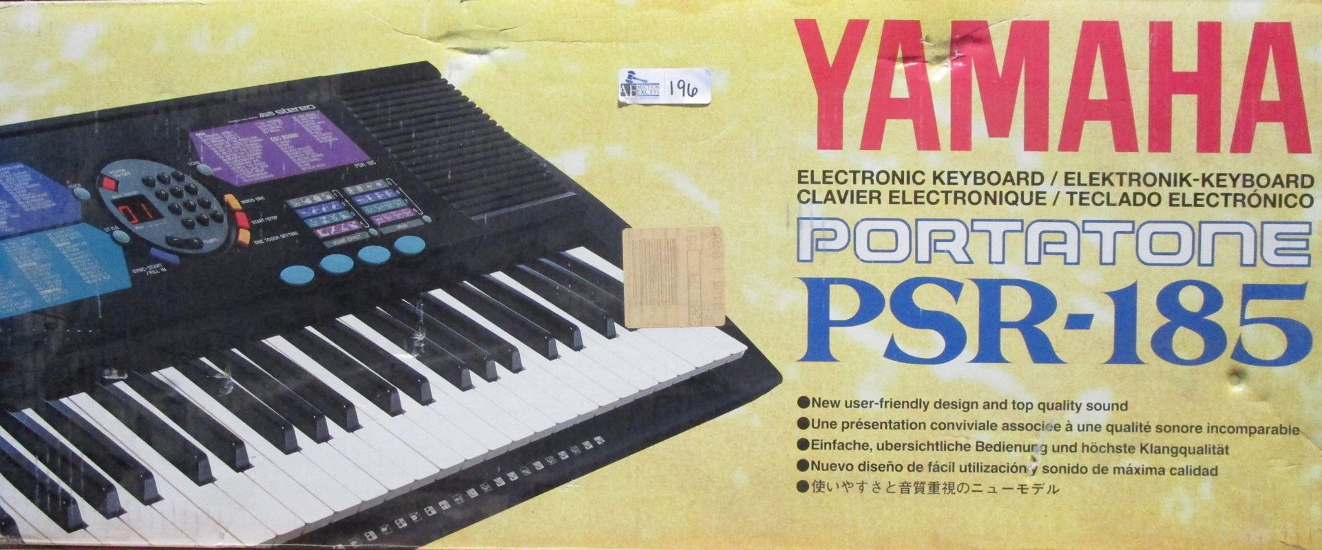 YAMAHA PORTATONE PSR-15 IN ORIGINAL BOX - Image 2 of 2