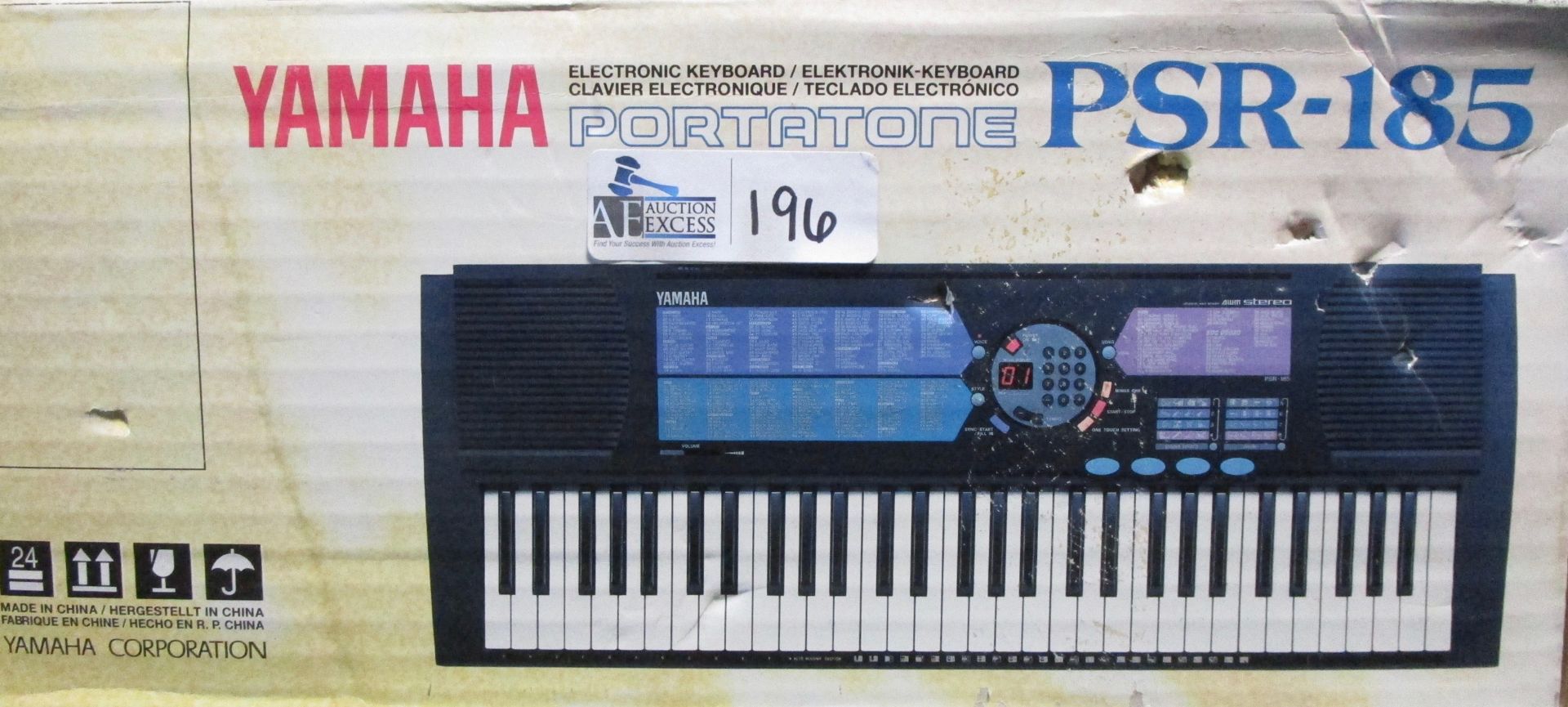 YAMAHA PORTATONE PSR-15 IN ORIGINAL BOX