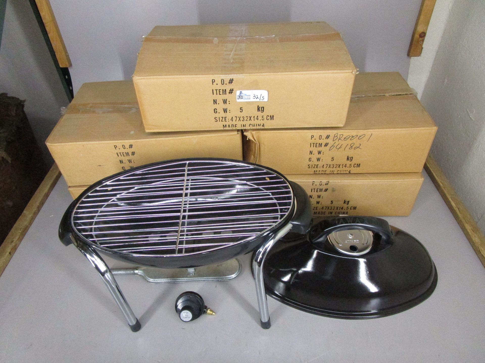 LOT OF 4 PORTABLE GAS BBQ - Image 2 of 4