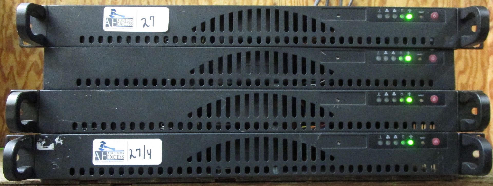 LOT OF 4 3Y POWER TECHNOLOGY SERVERS