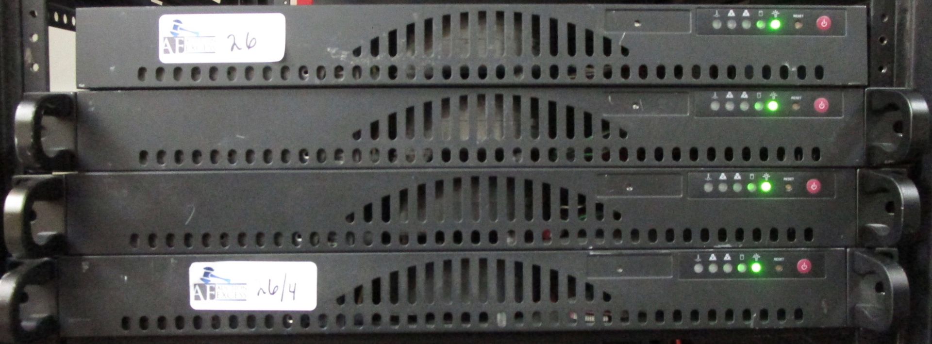 LOT OF 4 3Y POWER TECHNOLOGY SERVERS
