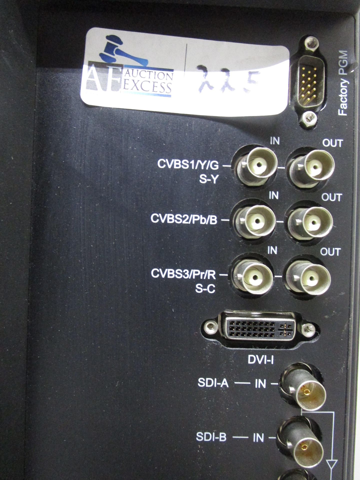 TV LOGIC LVM-172W RACK MOUNT MONITOR - Image 4 of 4