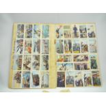 Cigarette cards album