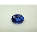 Loose Oval Cut 9.37ct Tanzanite