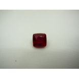 Loose Cushion Cut 8.82ct Ruby