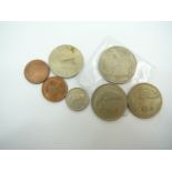 Small selection of Irish coinage