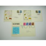 3 Channel islands first day covers