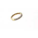 9ct gold and diamond ring