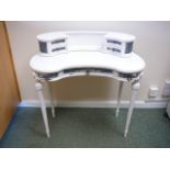 Painted reproduction ladies desk