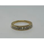 18ct gold diamond ring