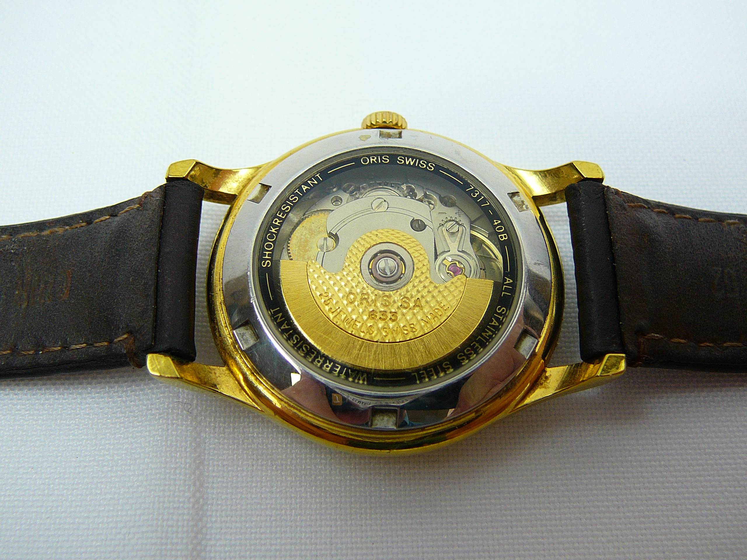 Gents Oris 7317 wristwatch - Image 5 of 9