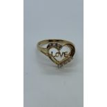 14ct gold ring