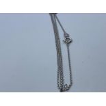18ct white gold Links of London chain