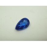 Loose Pear Cut 9.37ct Sapphire