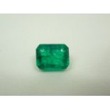 Loose Emerald Cut 9.47ct Emerald