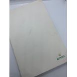 Rolex notebook