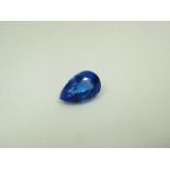 Loose Pear Cut 8.52ct Sapphire