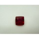 Loose Cushion Cut 9.02ct Ruby