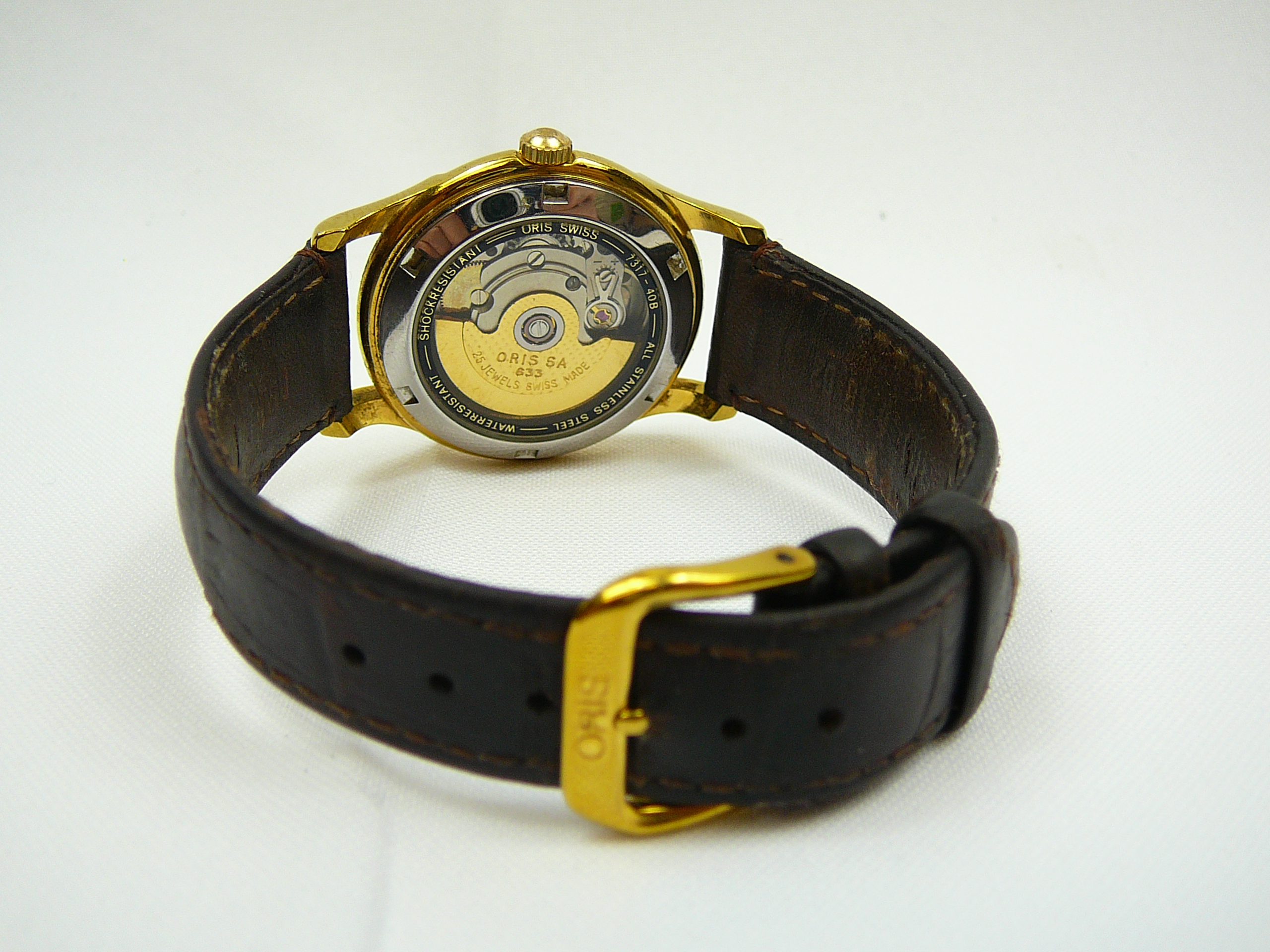 Gents Oris 7317 wristwatch - Image 7 of 9