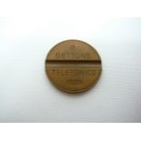 Italian Gettone Telefonica telephone token