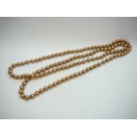 Vintage Faux Pearl Necklace