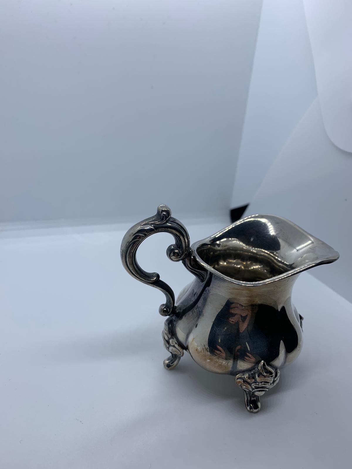 Silver cream jug - Image 3 of 3
