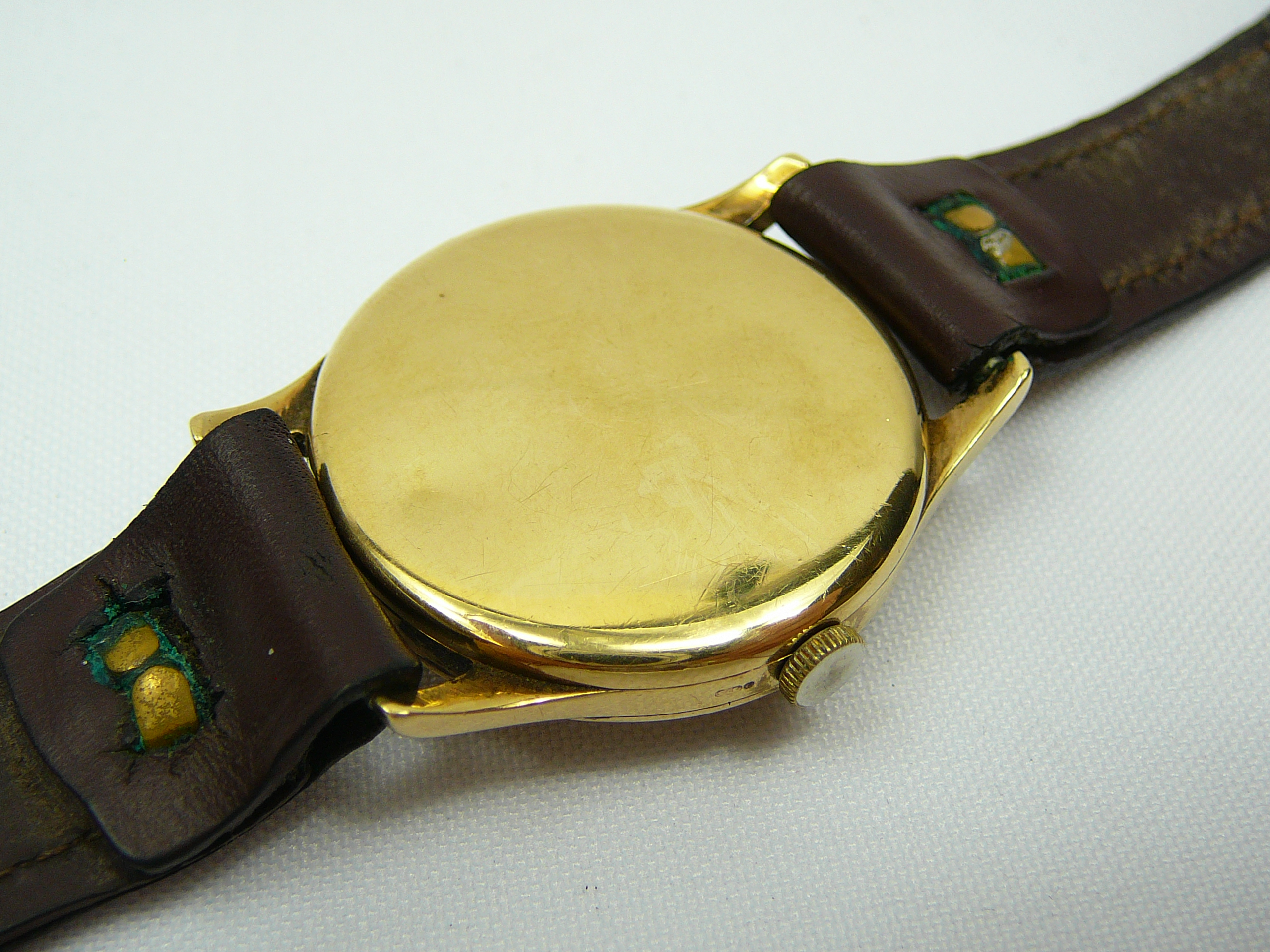 Gents Vintage Gold Omega Wrist Watch - Image 3 of 3