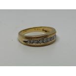 18ct gold diamond ring