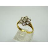 18ct gold and diamond ring