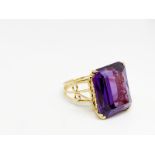 18ct gold alexandrite ring