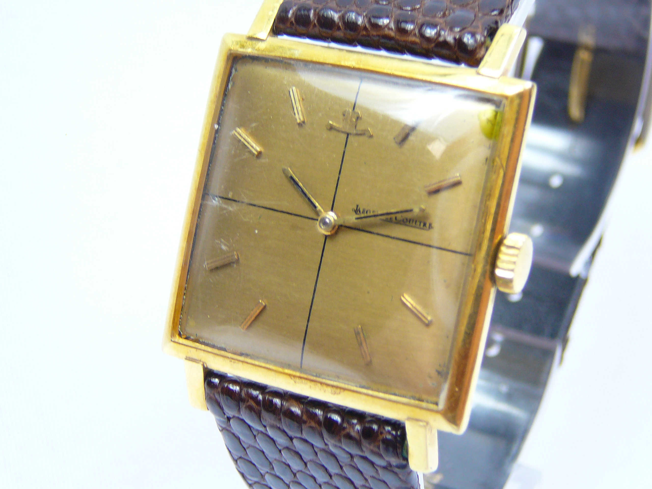 Gents Vintage Gold Jaeger LeCoultre Wrist Watch - Image 2 of 3