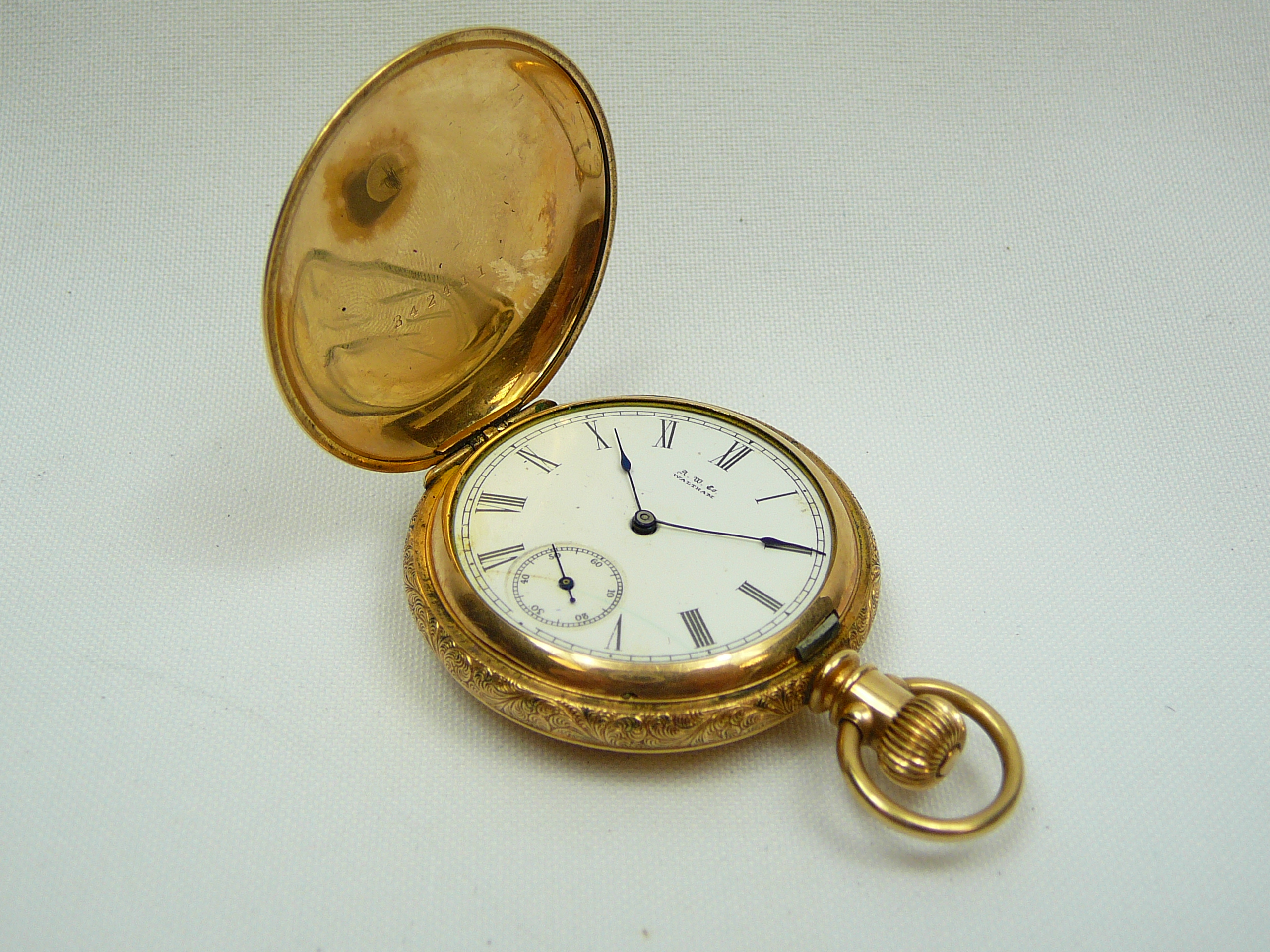 Ladies Antique Hunter Fob Watch - Image 2 of 5