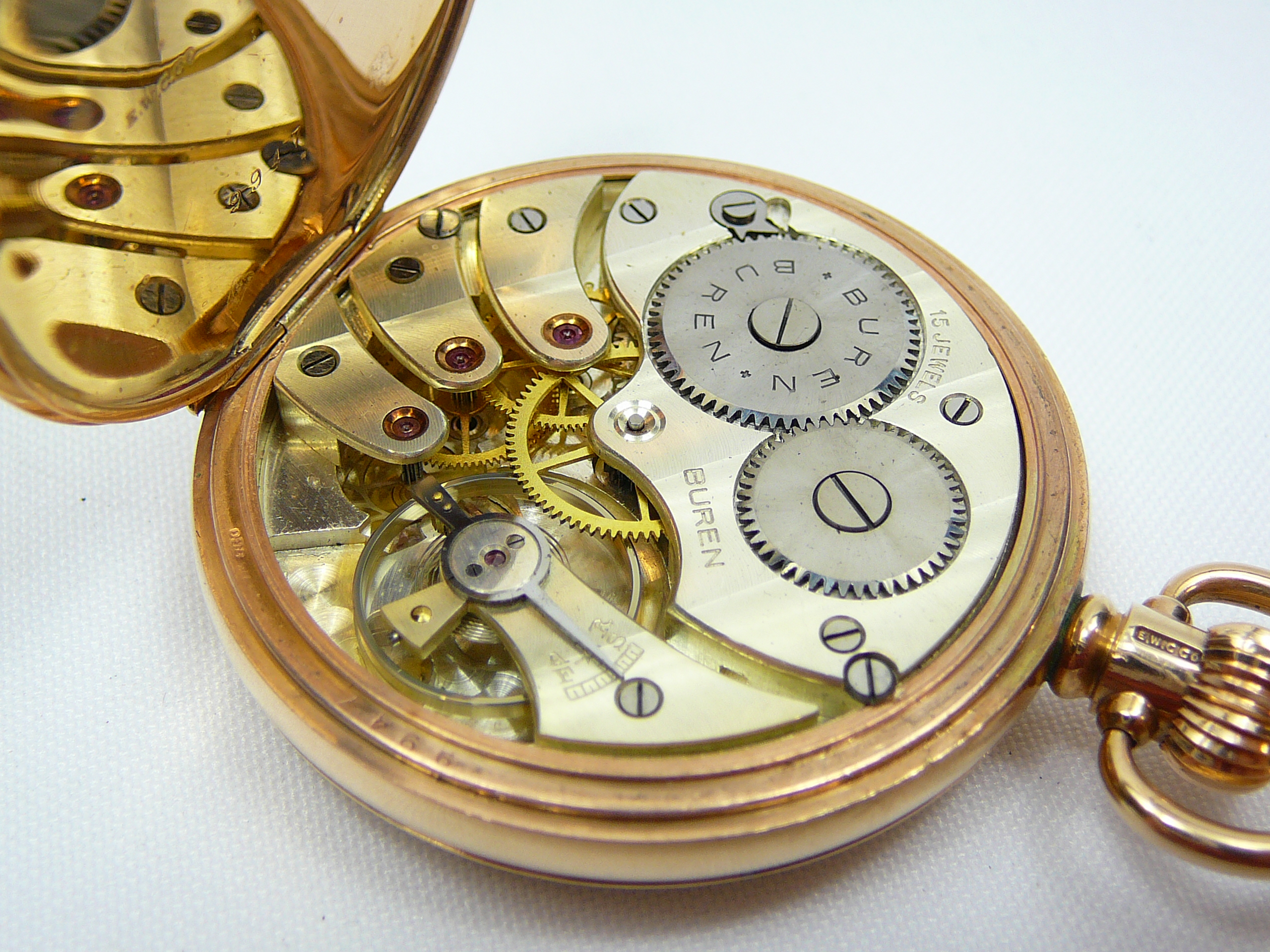 Gents Antique Gold Pocket Watch - Image 5 of 5