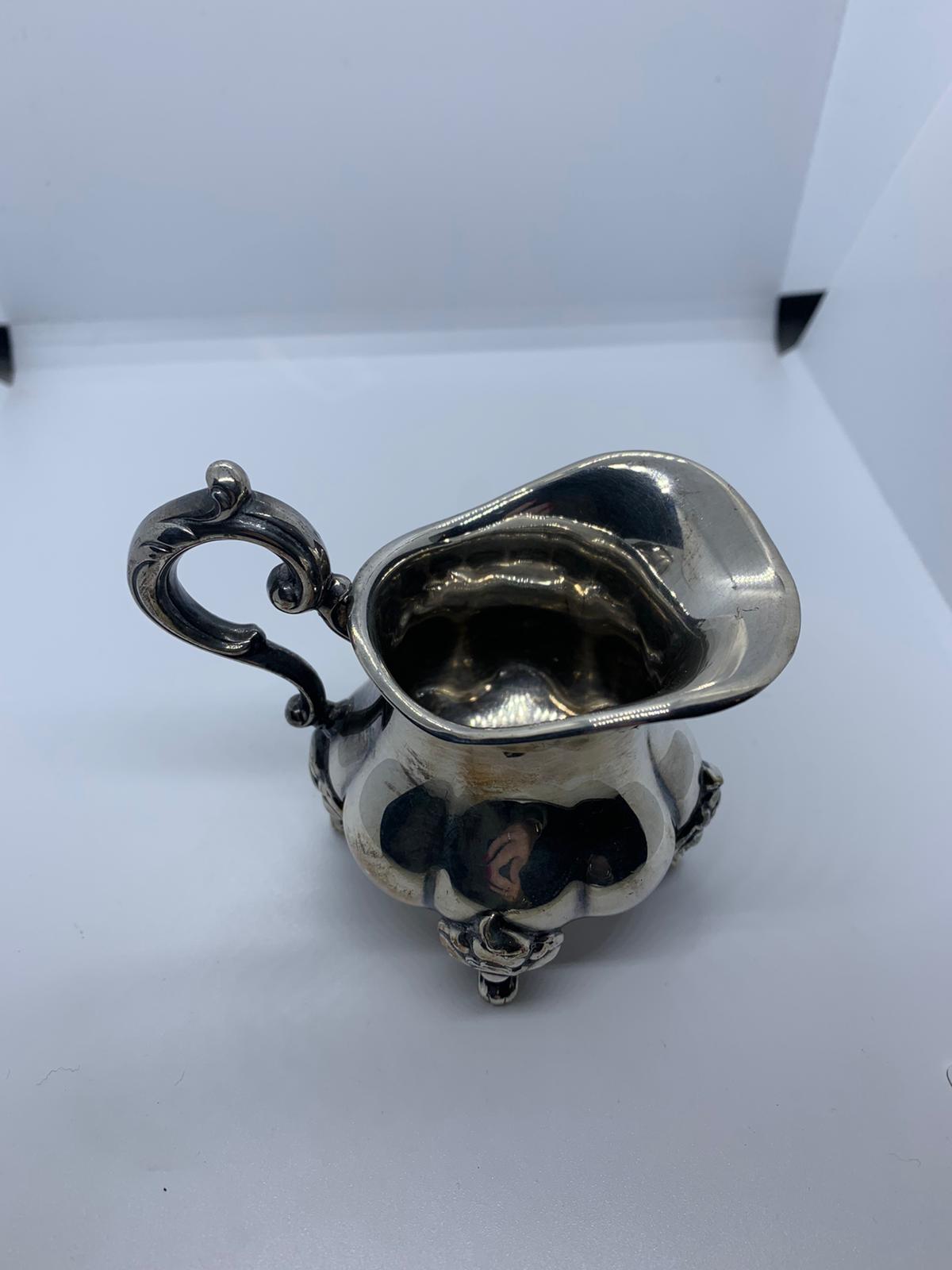 Silver cream jug - Image 2 of 3