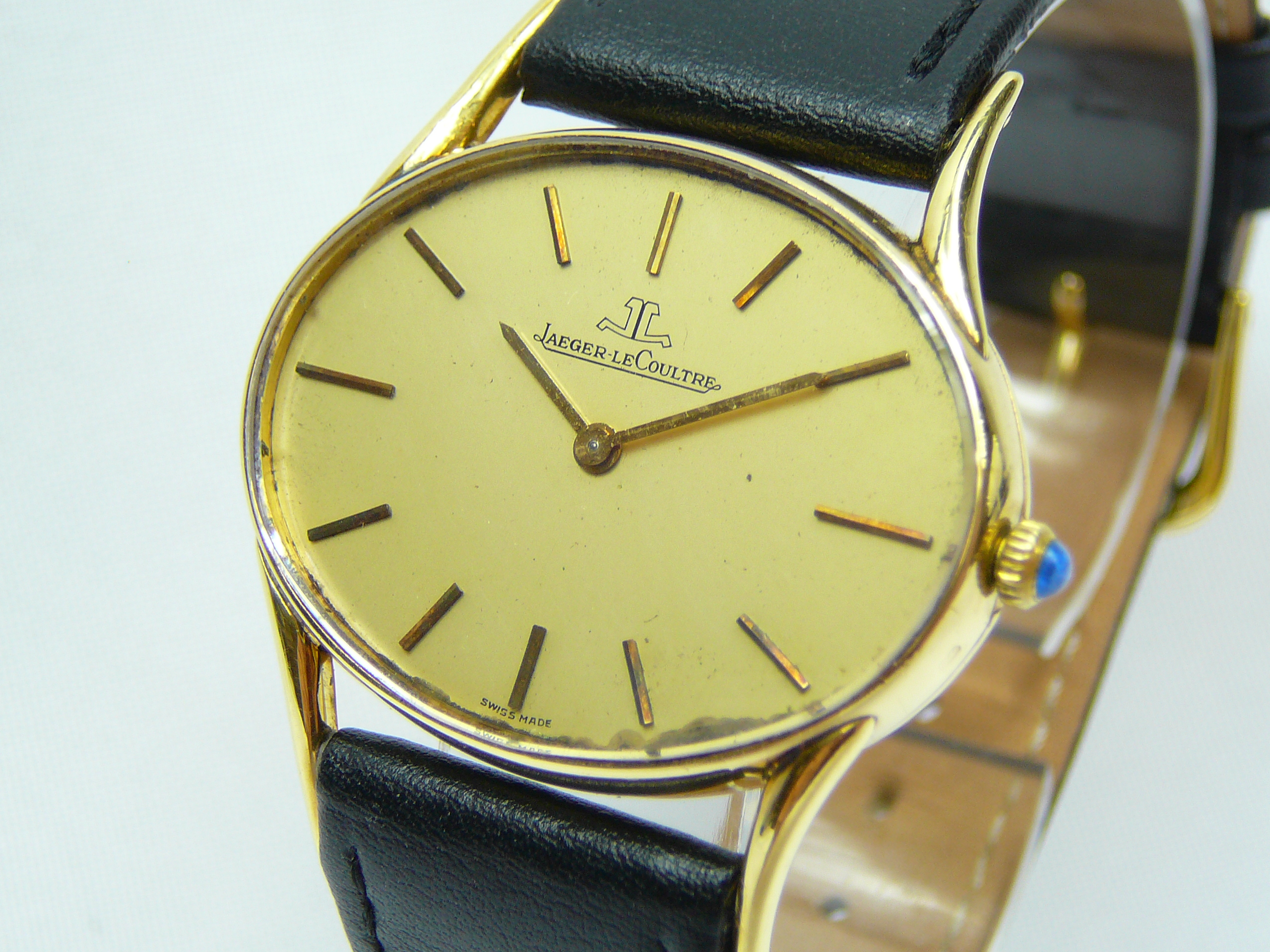 Gents Vintage Gold Jaeger LeCoultre Wrist Watch - Image 2 of 3