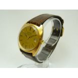 Gents Vintage Gold Bulova Wrist Watch
