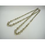 Vintage Crystal Bead Necklace