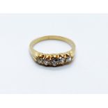 18ct gold diamond ring