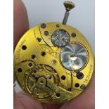 Elida pocket watch movement