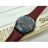 Boxed Swatch wristwatch