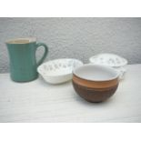 Assorted Wedgwood and Denby