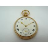 Gents Antique Gold Pocket Watch