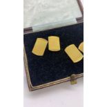 9ct gold cufflinks