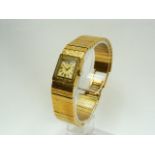 Ladies vintage gold Longines wristwatch