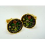 Pair of Vintage Sixpence Cufflinks