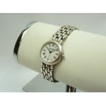 Ladies Jean Pierre Silver Wrist Watch