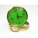 Ladies Wrist Watch and Clock