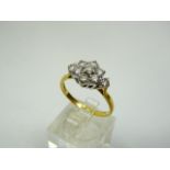 18ct gold and diamond ring